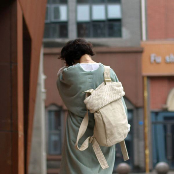 Handmade Urban Simple Casual Backpack/ Everyday Backpack 1枚目の画像