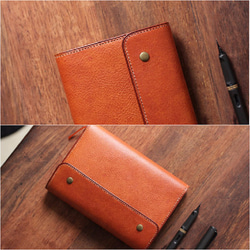 Casual Classic Italian Minerva Box Leather Journal Notebook 7枚目の画像