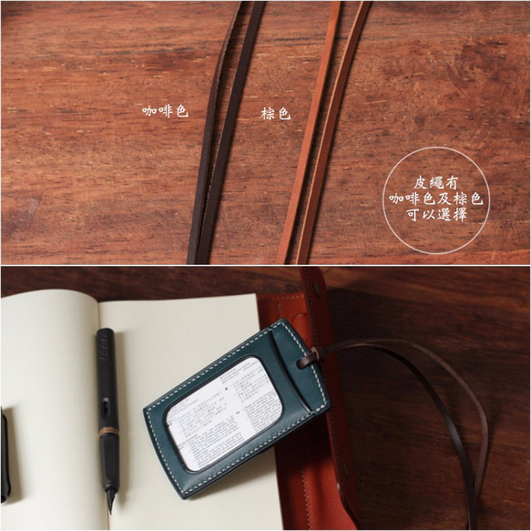 Casual Classic Italian Minerva Box Leather ID Card Case 5枚目の画像