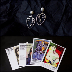 Picasso「The Dream」Silver Pearl Earring 2枚目の画像