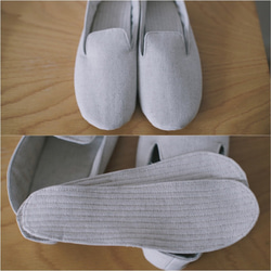 Cotton Linen Comfortable Home Cozy Slipper 3枚目の画像