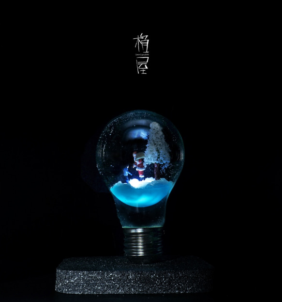 アンチ重力の苔電球 (LED裝著) / Anti Gravity Bulb (with LED) 1枚目の画像