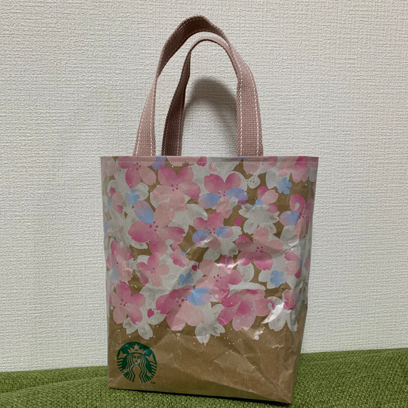 スターバックス ToGoバッグ紙袋リメイク トートバッグ 2021