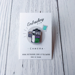 小さな刺繍バッジをLitt​​dlework  - カメラのネガ 3枚目の画像