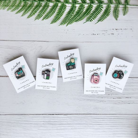 小さな刺繍バッジ-Diana F +カメラのネガをLitt​​dlework 3枚目の画像