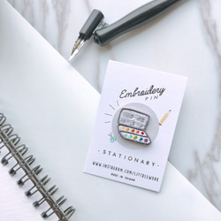 小さな刺繍バッジをLitt​​dlework  - 文房具セット（5つのモデルのセット） 4枚目の画像