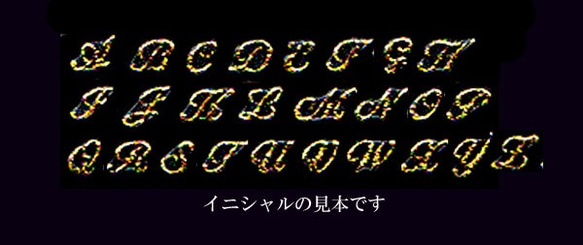 【送料無料】キラキラ月イニシャルパール星イヤリング/イヤークリップ【右耳用】 5枚目の画像