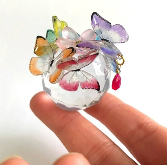 春待ち七色蝶(インテリア) その他置物 HANAUTAQOO🌸 通販