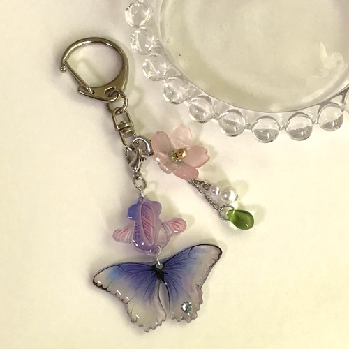 熱帯魚 チャーム 12個セット 金魚 ハンドメイド クラフト パーツ