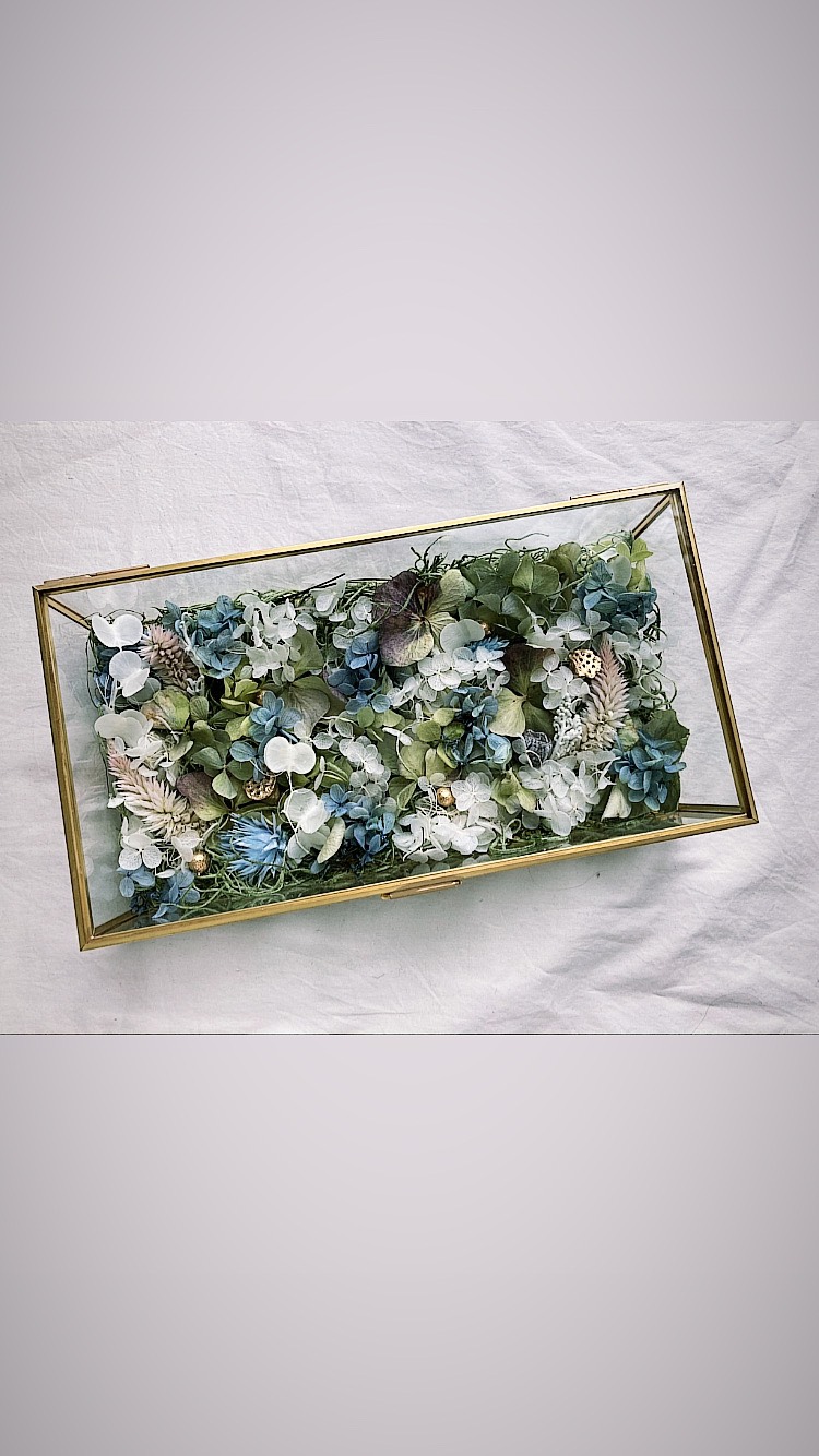 【受注販売】お財布ベッド✳︎あと5個で一旦販売終了✳︎プリザーブドフラワーたくさん♡