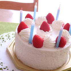 ケーキ用キャンドル「富士山」（７本入り） 2枚目の画像