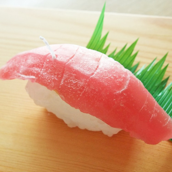 お寿司キャンドル（３貫入り） 4枚目の画像
