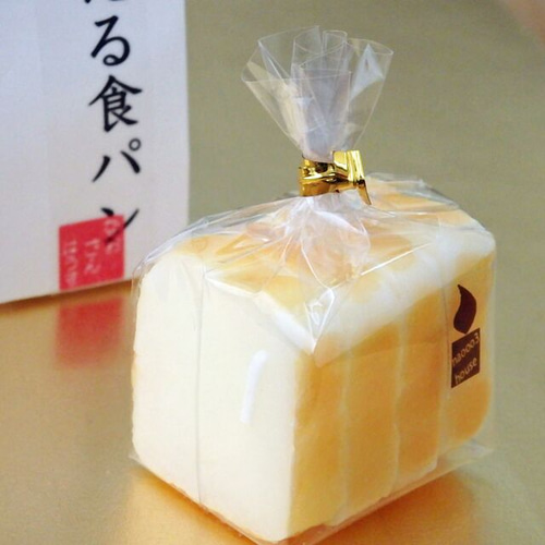 紙袋付き！】高級食パンキャンドル（4枚入り） キャンドル