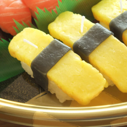 お寿司キャンドル（玉子） 5枚目の画像