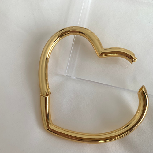 ビッグハートバングル バングル・リストバンド misa 通販｜Creema 