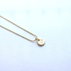 Horoscope sign-brass necklace-Leo 6枚目の画像