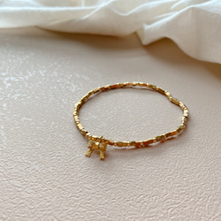 蝴蝶結-黃銅手環 第10張的照片