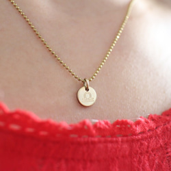 Horoscope sign-brass necklace-Libra 1枚目の画像