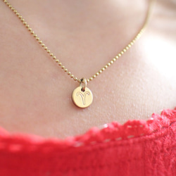 Horoscope sign-brass necklace-Scropio 4枚目の画像