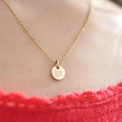 Horoscope sign-brass necklace-Scropio 5枚目の画像