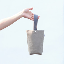 環境にやさしい飲料バッグ/キャンバスウォーキングバッグ 8枚目の画像