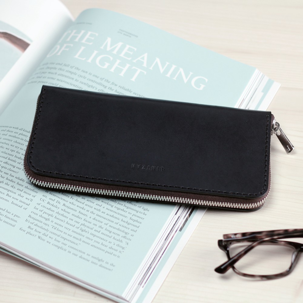 U字型ジッパークリップ - ストーンブラック