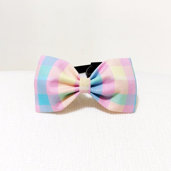 Ella Wang Design Bowtie 寵物 領結 蝴蝶結 貓 狗 格紋 格子 夏天 第1張的照片