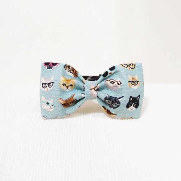 Ella Wang Design Bowtie 寵物 領結 蝴蝶結 貓 狗 粉藍 第1張的照片