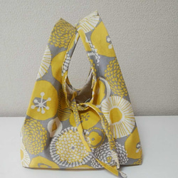 レジ袋 エコバッグ マイバッグ 北欧 花柄 ナチュラル エコバッグ・サブ