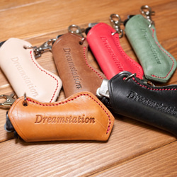 Dreamstation皮革鞄研所，植鞣革打火機皮套，鑰匙圈，鎖匙圈 第5張的照片