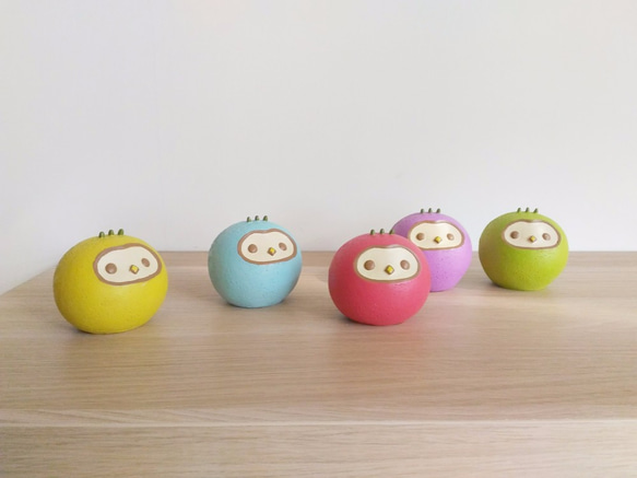 布の種│AppleBird Owl Decoration（Five Pieces） 10枚目の画像