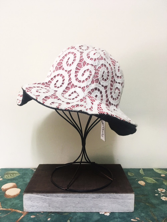 [Qucky]ライフパーク/剛性傘の花の帽子 3枚目の画像