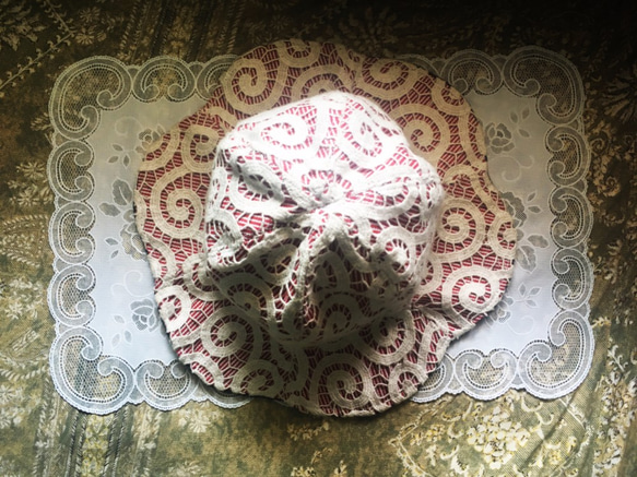 [Qucky]ライフパーク/剛性傘の花の帽子 5枚目の画像