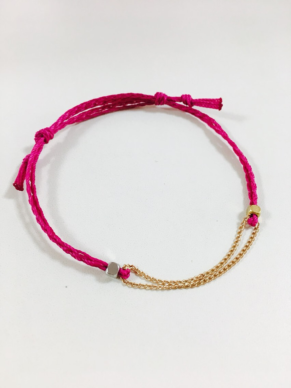 春夏新作☆大人カジュアルなanklet or bracelet☆color全11色☆1本700円 4枚目の画像