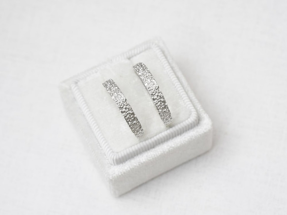 璀璨 | 夾式耳環 925純銀 簡約質感 加購刻字 情人禮物 第9張的照片