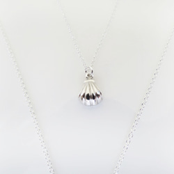 貝殼 - 美人魚公主系列 雙層項鍊 (純銀項鍊 銀飾) ::C%手工飾品:: 第3張的照片