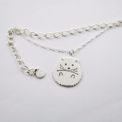 Hedgehog - classic hollow animals series (925 sterling silve 6枚目の画像