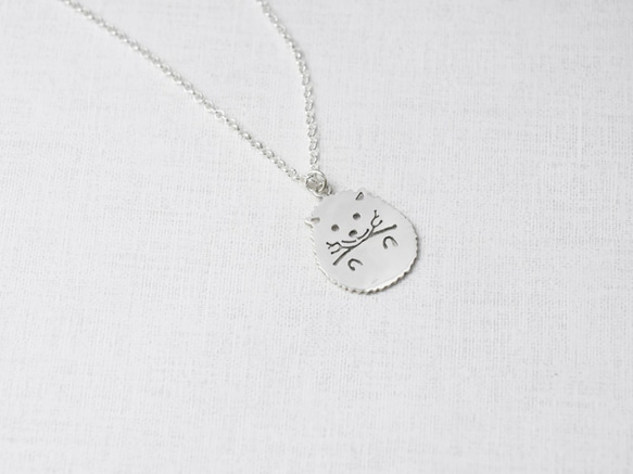 Hedgehog - classic hollow animals series (925 sterling silve 3枚目の画像