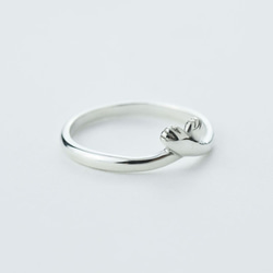 Guardian Kitty Paw (925 sterling silver ring) - C percent 7枚目の画像
