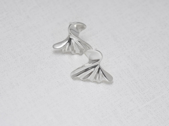 Flamenco (925 sterling silver earrings) - C percent 3枚目の画像