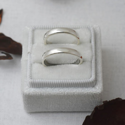 【Customize】Simple ring necklaces (engraved couple rings) 5枚目の画像