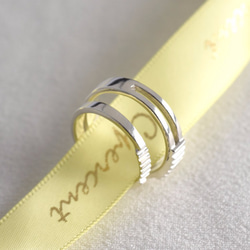 夫妻的日常 | 情侶對戒 925純銀 刻字戒指 手工銀飾 情人節禮物 第6張的照片