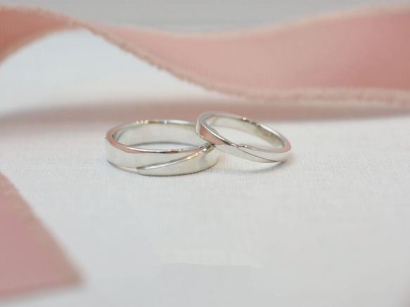 【刻字】擁抱 | 情侶對戒 純銀戒指 925純銀 客製化 手工銀飾 情人禮物 第5張的照片