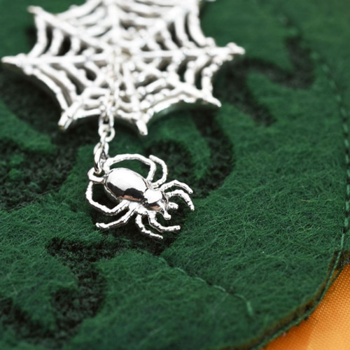 k18wg ダイヤモンド 蜘蛛の巣 スパイダーネックレス ペンダント ハロウィン lnla0005161_1.jpg