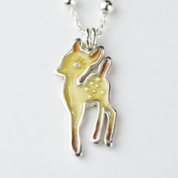 小鹿 - 白雪公主系列 (純銀琺瑯手鍊 銀飾)  ::C%手工飾品:: 第4張的照片