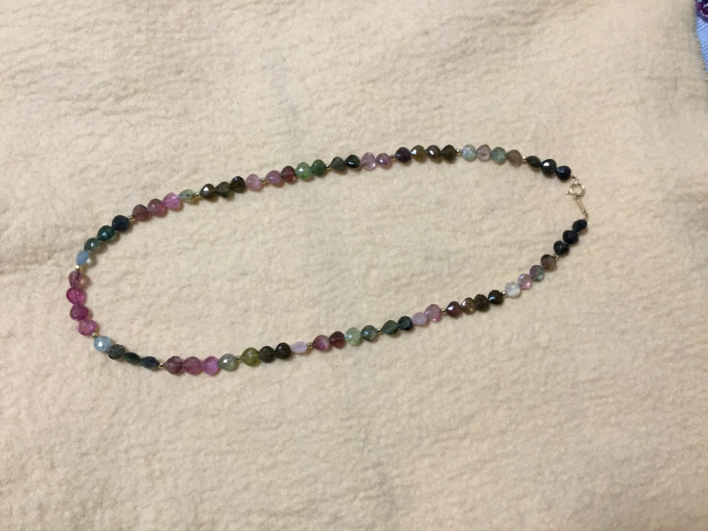 トルマリンのネックレス