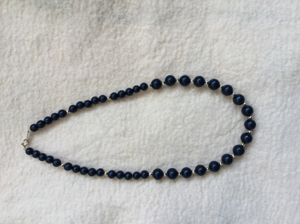 ブラックシリカネックレス 65cm ブラックシリカネックレス65cm
