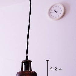 サビ鉄のペンダントランプ　LB0 2枚目の画像