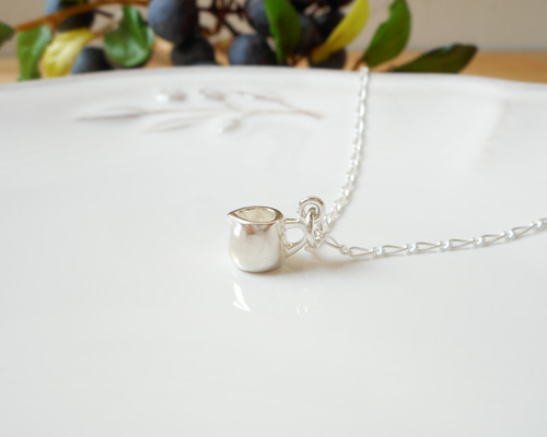 アクセサリー Milk SALE】SV925 ミルクピッチャーのネックレス ネックレス