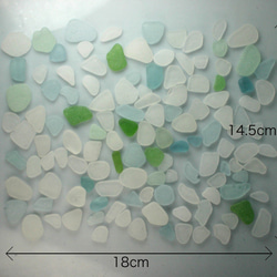 シーグラス(1〜2cm角) 100g 3枚目の画像